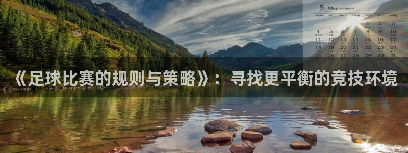《足球比赛的规则与策略》：寻找更平衡
